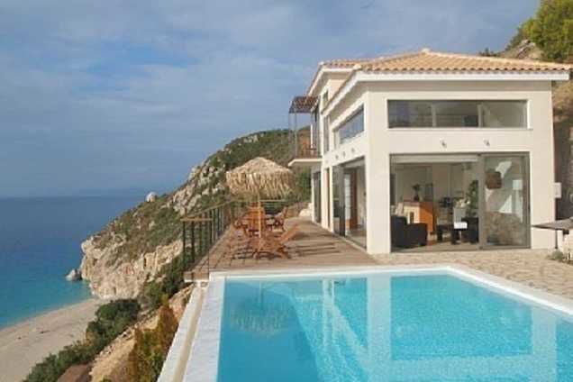 The Only Beachfront Villa in Lefkas