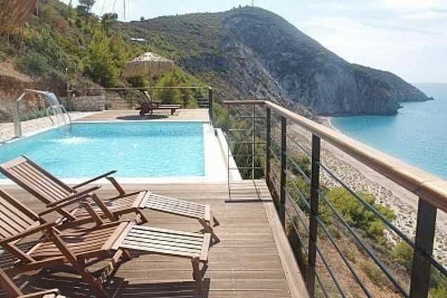 The Only Beachfront Villa in Lefkas