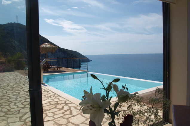 The Only Beachfront Villa in Lefkas