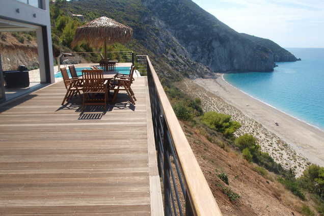 The Only Beachfront Villa in Lefkas