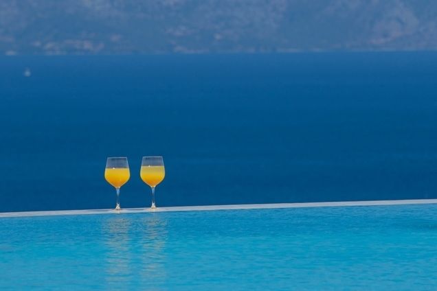 Villa Lilaea with breathtaking views of the Ionian Sea