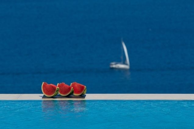 Villa Lilaea with breathtaking views of the Ionian Sea