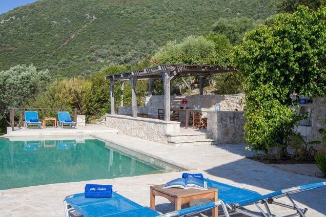 Villa Katsika, the charm and one of the best sea view on Lefkada island