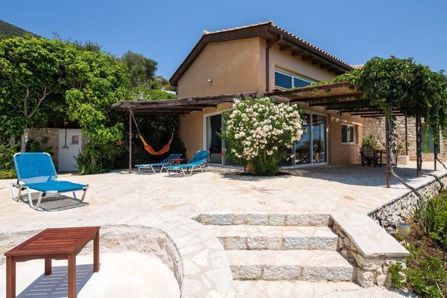 Villa Katsika, the charm and one of the best sea view on Lefkada island