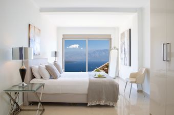 Villa Lilaea with breathtaking views of the Ionian Sea