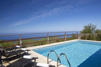 Traditional Family Villas ideal for 15 people, sea view & 3 private pools!
