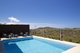 Traditional Family Villas ideal for 15 people, sea view & 3 private pools!