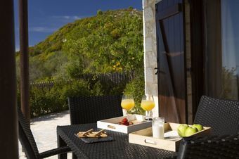 Traditional Family Villas ideal for 15 people, sea view & 3 private pools!