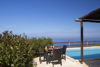 Traditional Family Villas ideal for 15 people, sea view & 3 private pools!