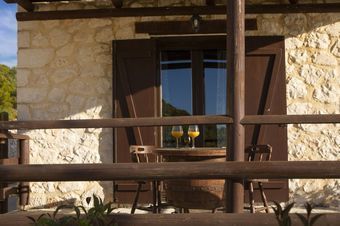 Traditional Family Villas ideal for 15 people, sea view & 3 private pools!