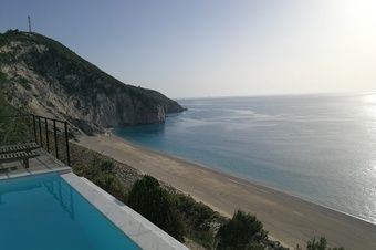 The Only Beachfront Villa in Lefkas