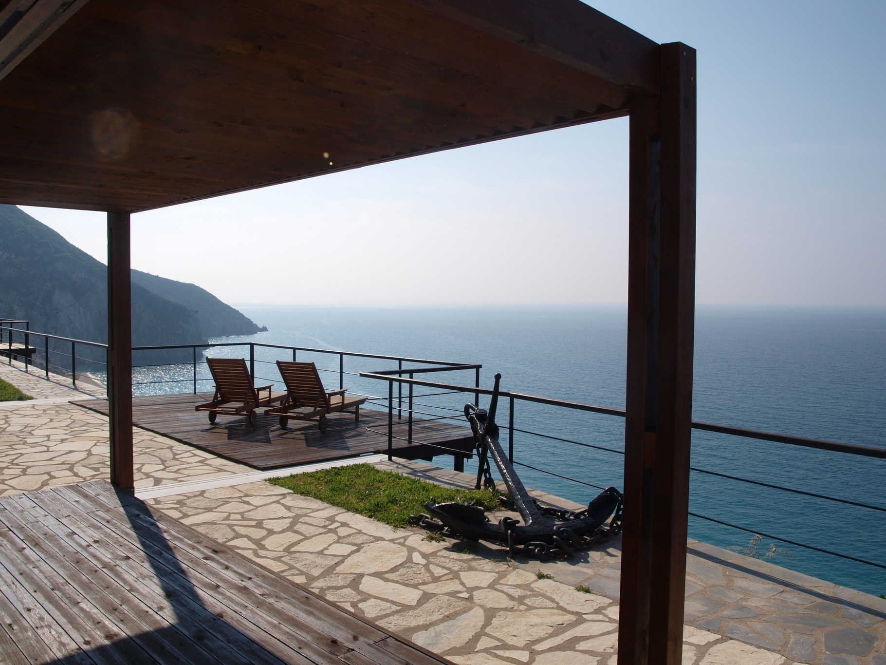Image showcasing Beachfront luxury villa with private pool and stunning view. in