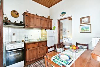Traditional house in Acharavi with garden close to the sea