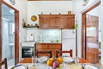 Traditional house in Acharavi with garden close to the sea