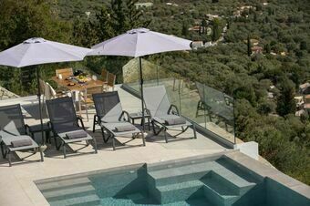 Villa Chara - Sea Views and Mountain Bliss with a Private Pool!