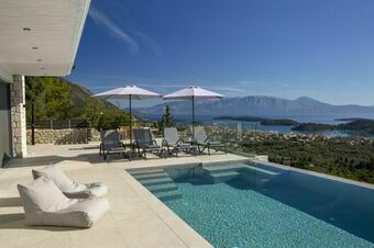 Villa Chara - Sea Views and Mountain Bliss with a Private Pool!