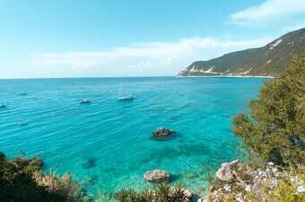  Luxury apartment close to Agios Ioannis beach and to Lefkada town.
