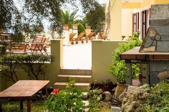 Villa with incredible sea views from the infinity pool in Perigiali!