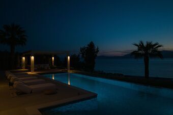 IONIAN FLAIR - Seafront Villa, perfect for large groups!