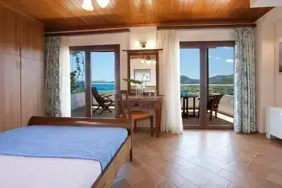 Chic coastal villa with breathtaking views and a secluded pool