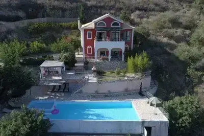 Chic coastal villa with breathtaking views and a secluded pool