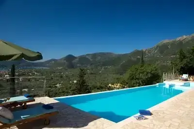 Chic coastal villa with breathtaking views and a secluded pool