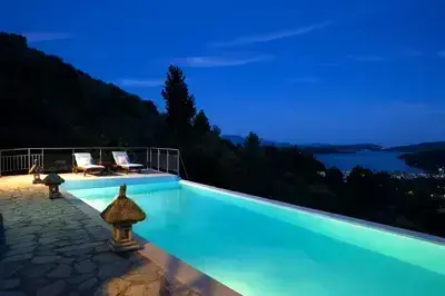 Chic coastal villa with breathtaking views and a secluded pool