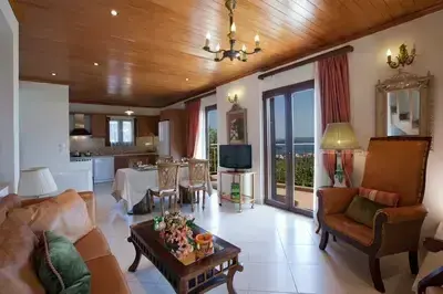 Elegant Villa Overlooking the Sea with a Private Pool