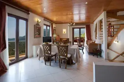 Elegant Villa Overlooking the Sea with a Private Pool