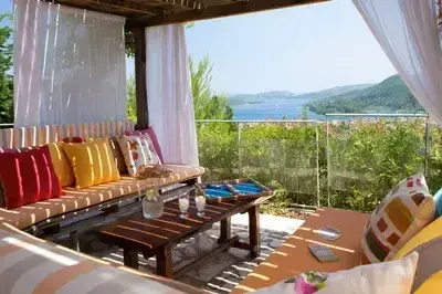 Elegant Villa Overlooking the Sea with a Private Pool
