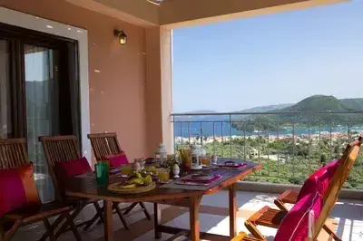 Elegant Villa Overlooking the Sea with a Private Pool
