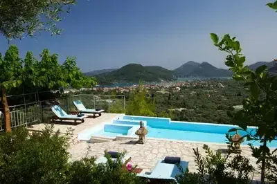 Elegant Villa Overlooking the Sea with a Private Pool