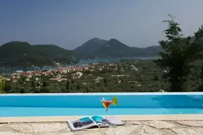 Elegant Villa Overlooking the Sea with a Private Pool