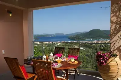 Elegant Villa Overlooking the Sea with a Private Pool
