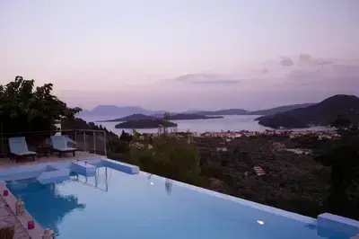 Elegant Villa Overlooking the Sea with a Private Pool