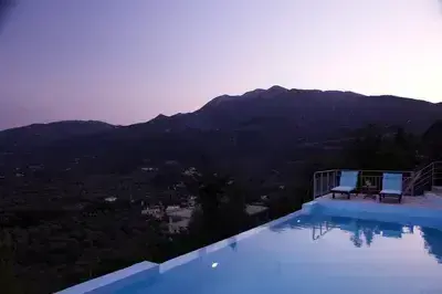 Elegant Villa Overlooking the Sea with a Private Pool