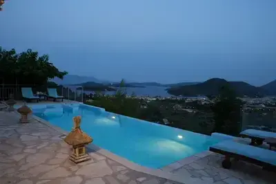 Elegant Villa Overlooking the Sea with a Private Pool
