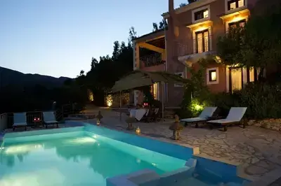 Elegant Villa Overlooking the Sea with a Private Pool