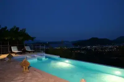 Elegant Villa Overlooking the Sea with a Private Pool