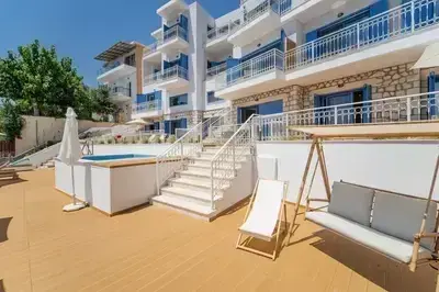 Greek Beach House Luxury Apartment Complex