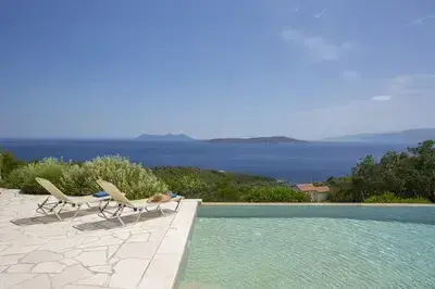 Villa Koumaria - Secluded Elegance with Amazing Sea Views & Infinity Pool