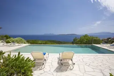 Villa Koumaria - Secluded Elegance with Amazing Sea Views & Infinity Pool