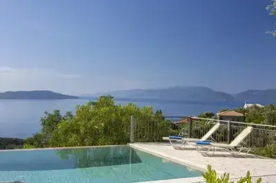 Villa Koumaria - Secluded Elegance with Amazing Sea Views & Infinity Pool