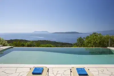 Villa Koumaria - Secluded Elegance with Amazing Sea Views & Infinity Pool