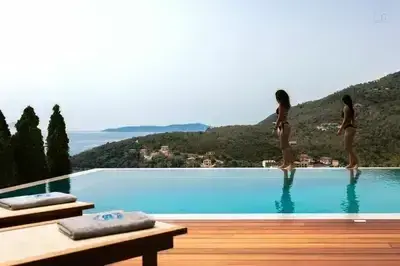 Villa Gamma Irresistible view on Ionian Sea and Sivota village