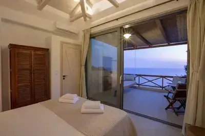 Villa Mirtes with breathtaking sea view,close to Porto Katsiki and Egremni 
