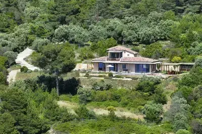 Villa Mirtes with breathtaking sea view,close to Porto Katsiki and Egremni 