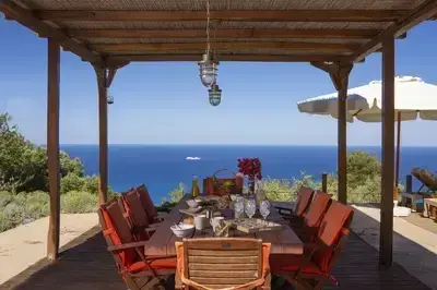 Villa Mirtes with breathtaking sea view,close to Porto Katsiki and Egremni 