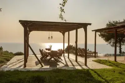 Villa Mirtes with breathtaking sea view,close to Porto Katsiki and Egremni 