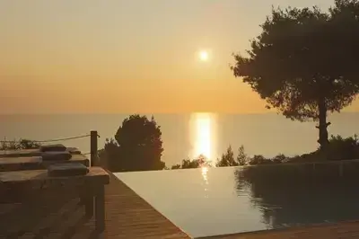 Villa Mirtes with breathtaking sea view,close to Porto Katsiki and Egremni 